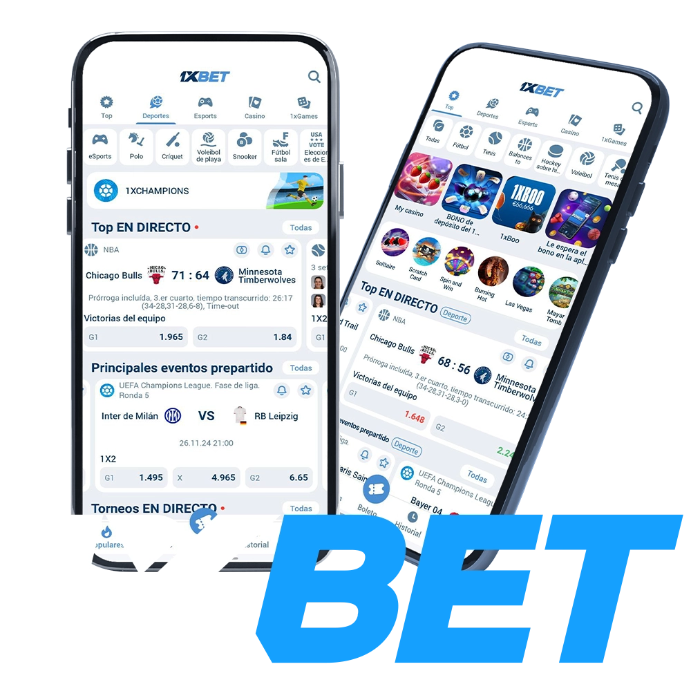 Ứng dụng 1Xbet trên nhiều thiết bị